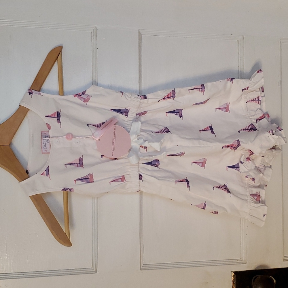 Sweet Honey Sailboat Romper